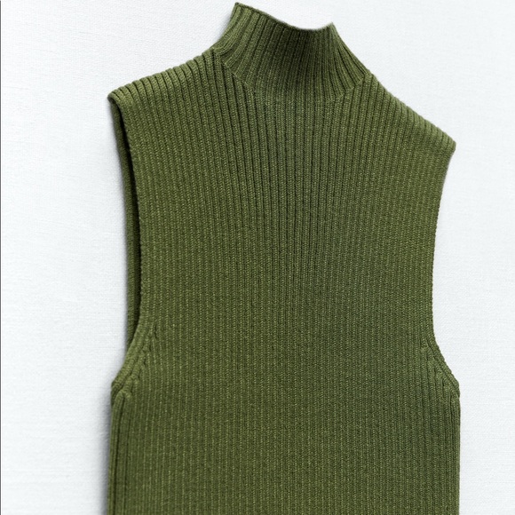 ZARA Ribbed Knit Top - Picture 5 of 7